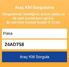 Araç kilometre (km) sorgulama nasıl yapılır?