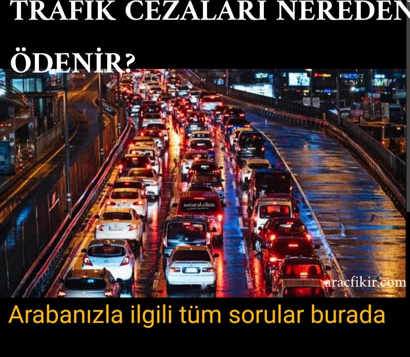 Trafik Cezaları nereden ödenir?